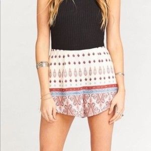 NWT Show Me Your Mumu Sawyer Short Saloon Soirée L